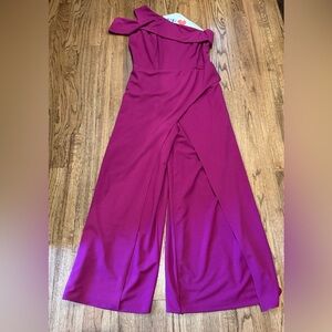 Marina Magenta Women's formal Jumpsuit
